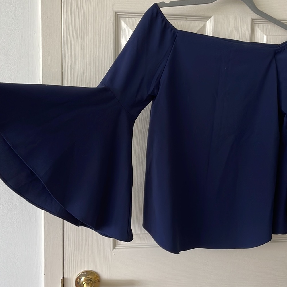 Boho Chic Off-Shoulder Top - Picture 2 of 8